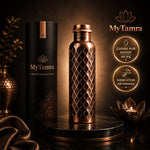 Gourde Diamond – Cuivre Pur Massif 99,9%